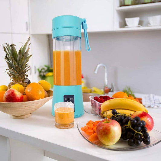 Portable Powerful 6 Blades USB Rechargeable Juicer/Blender